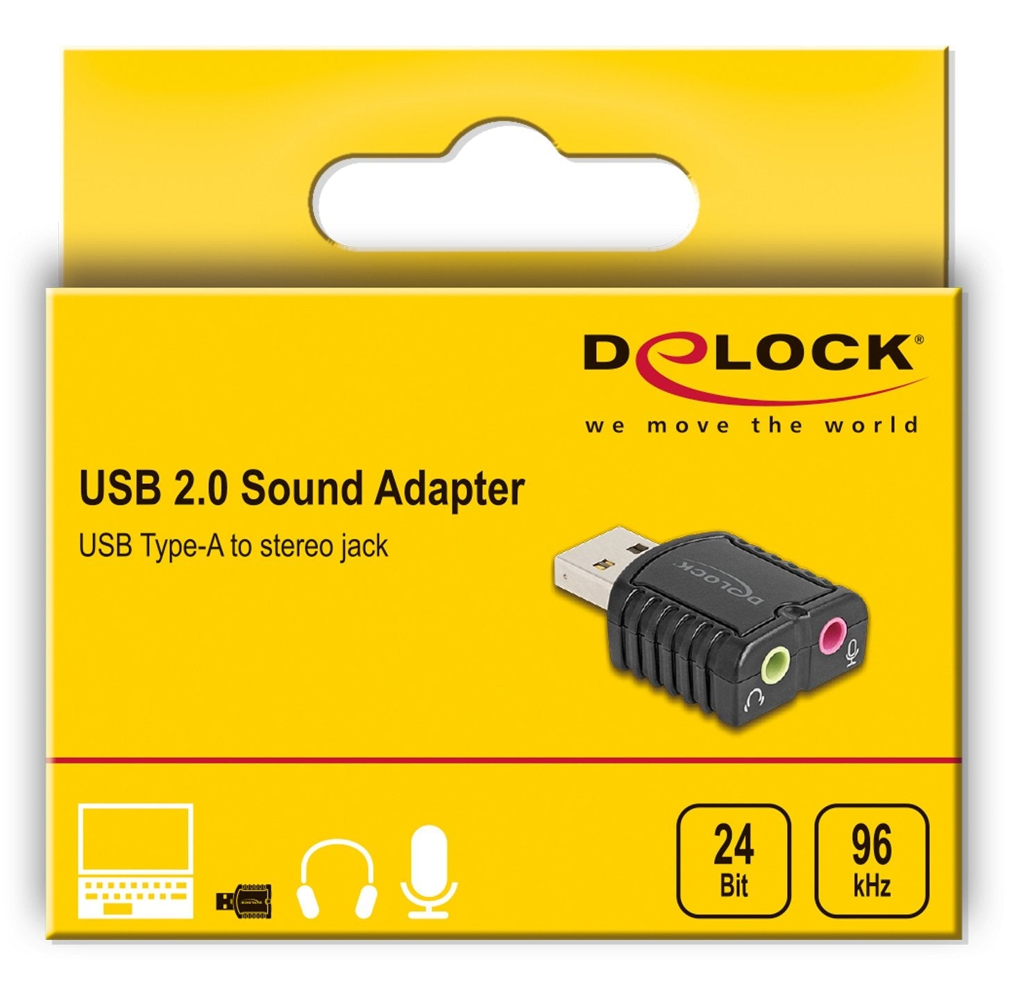 Externe Usb Soundkarte 24 Bit 96 Khz Plug & Play Für Windows, Mac, Linux, Chrome Os
