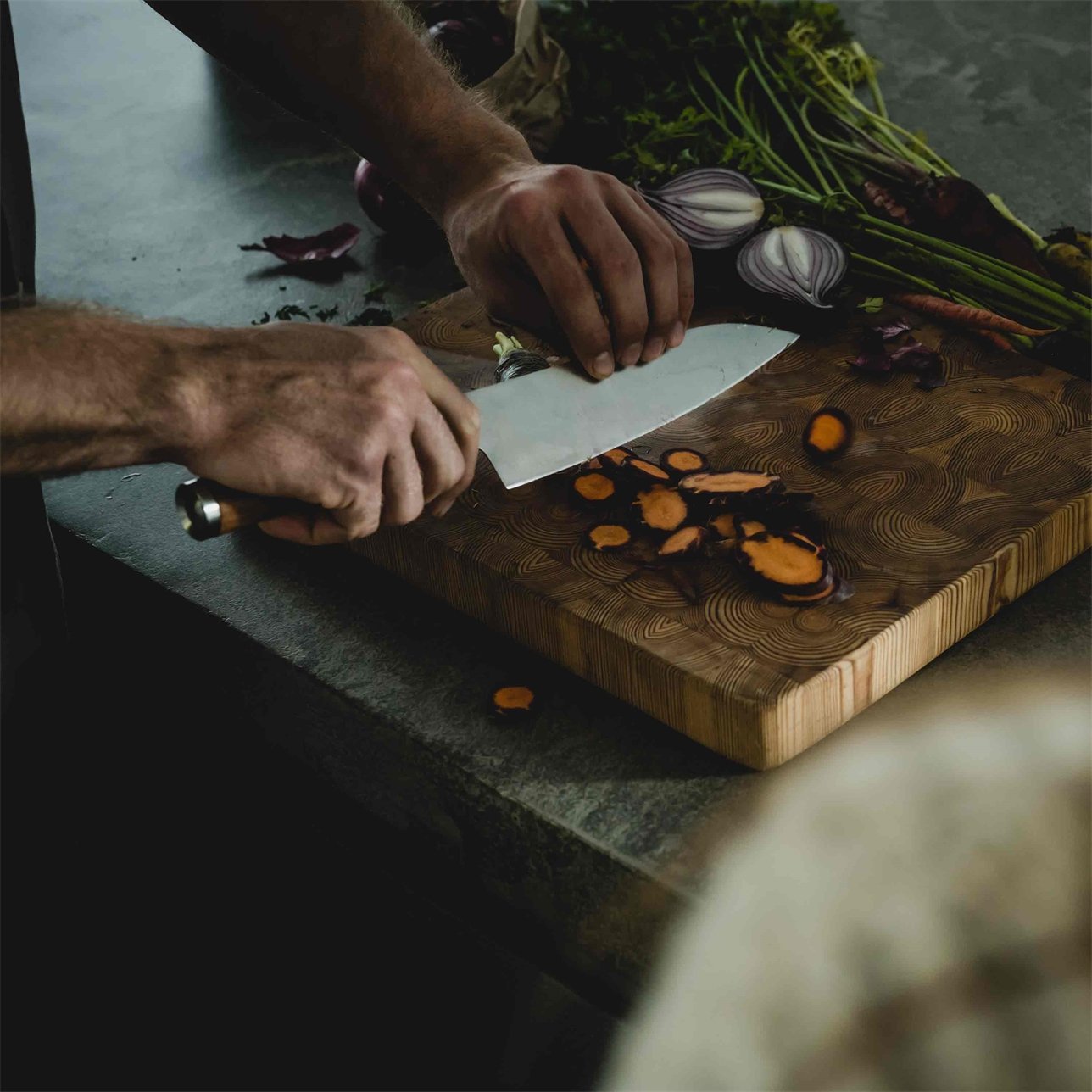 Cuchillo De Cocina Fiskars Küchenmesser Norden Grosser Koch