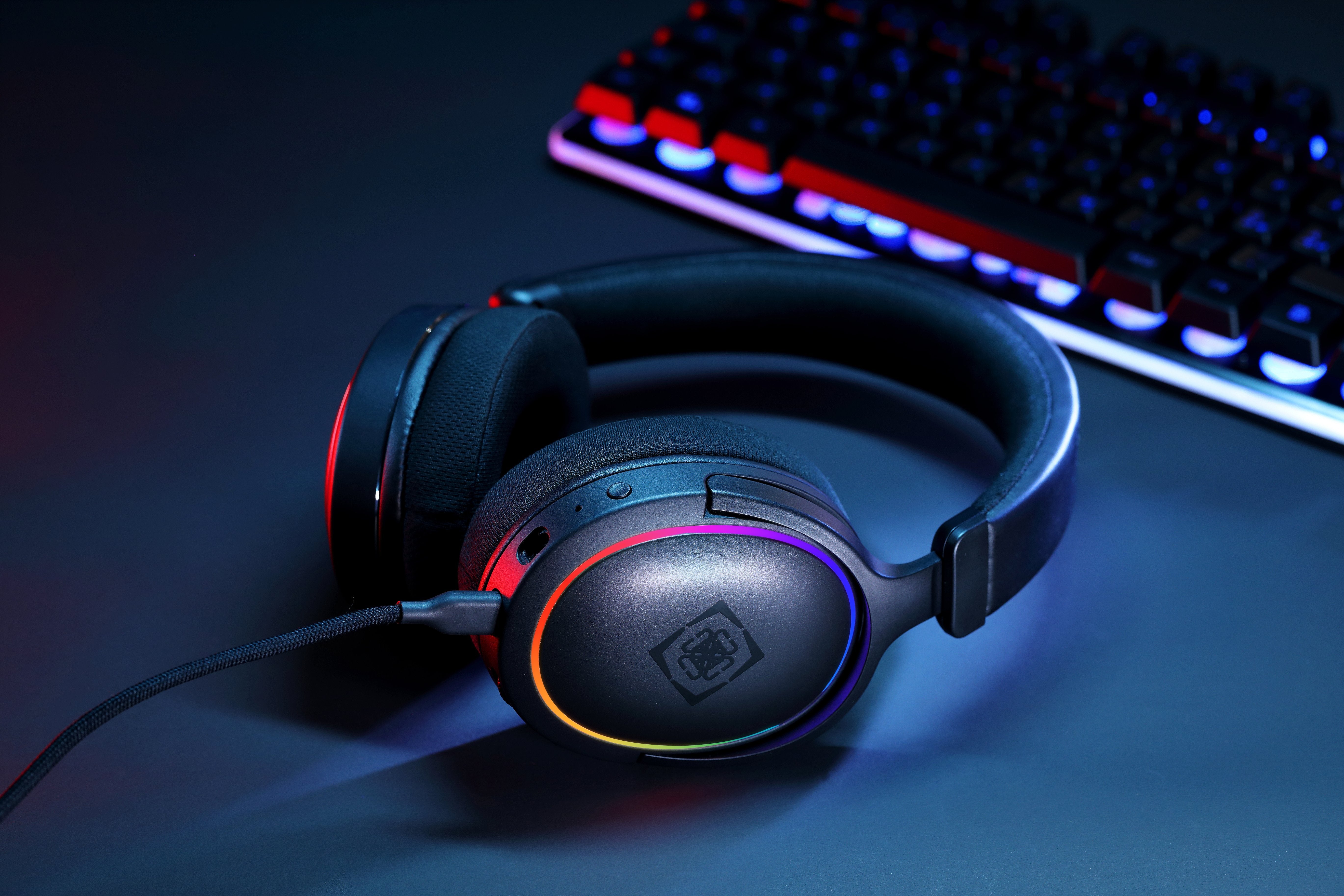 EAN 7333048060808 - Deltaco Gaming GAM-162 auricular y casco Auriculares Alámbrico Diadema Juego USB Tipo C Negro imagen 22
