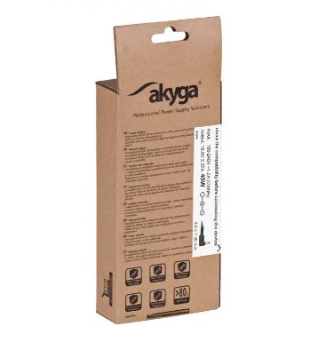 EAN 5901720134301 - Akyga AK-ND-54 adaptador e inversor de corriente Interior 45 W Negro imagen 4