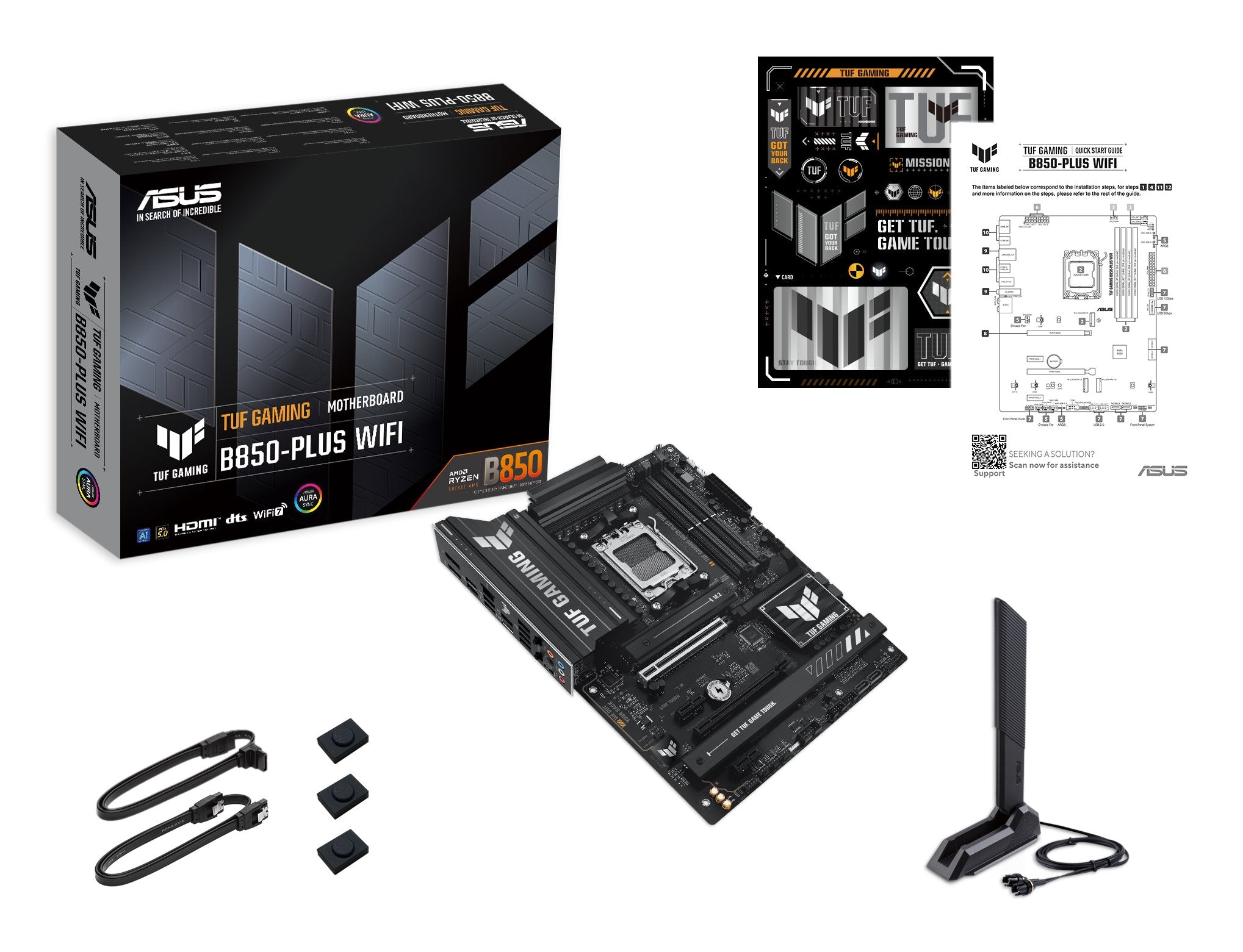 EAN 4711387781609 - ASUS TUF GAMING B850-PLUS WIFI AMD B850 Zócalo AM5 ATX imagen 7