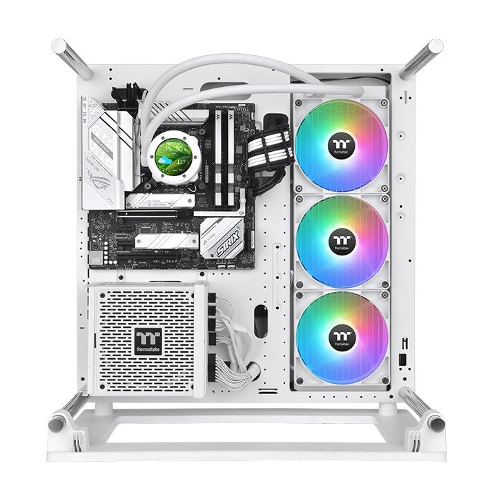 Thermaltake Th420 V2 Ultra Argb Sync All-In-One Liquid Cooler Snow Edition, Blanco