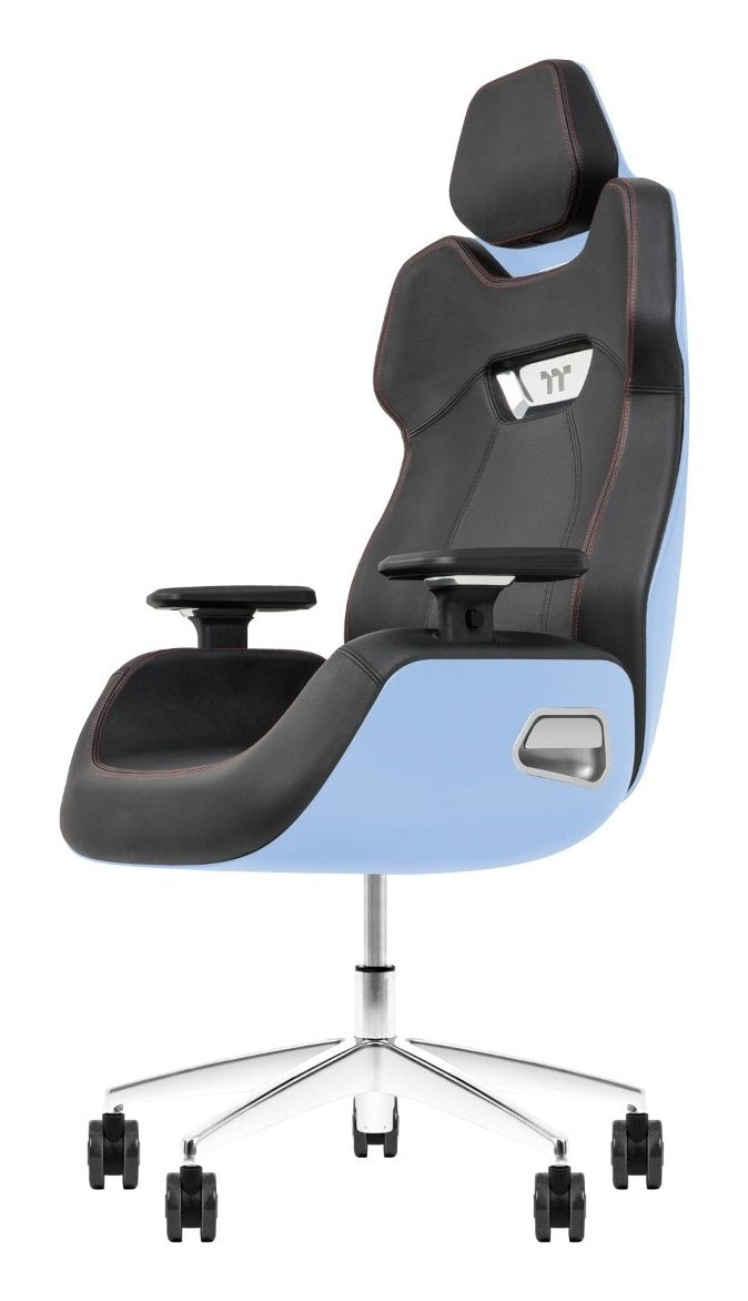 EAN 4711475641594 - Thermaltake ARGENT E700 Silla para videojuegos de PC Negro, Azul imagen 2