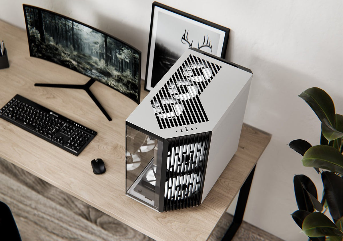 Apnx V1 Negro Blanco - Pc Case