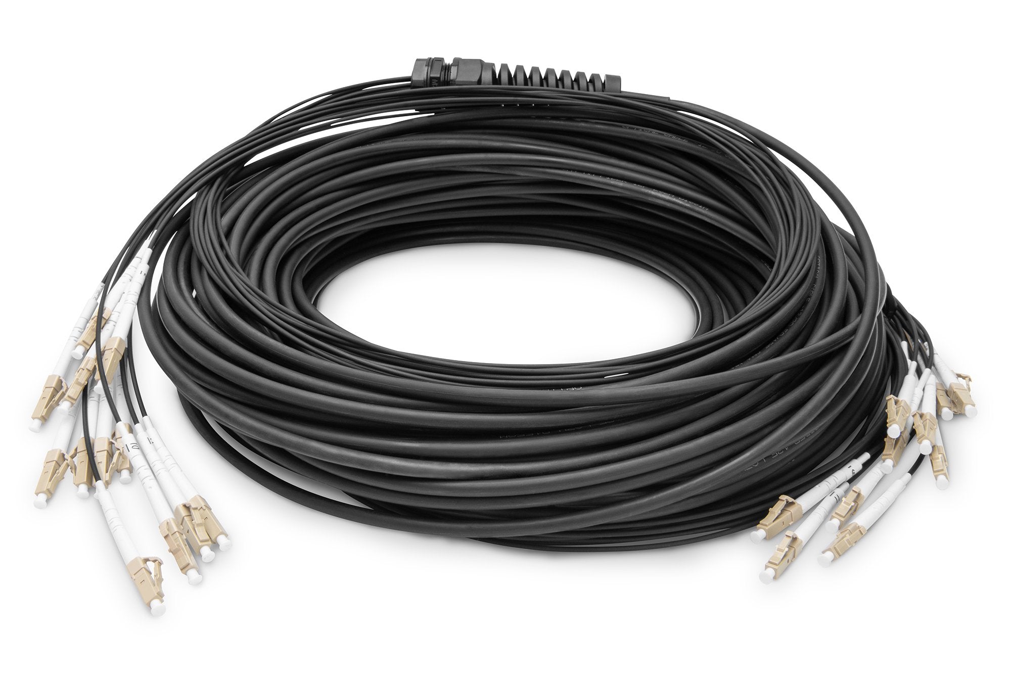 Cable De Fibra Óptica Digitus Lc->Upc 100m Preconfeccionado Om4 12