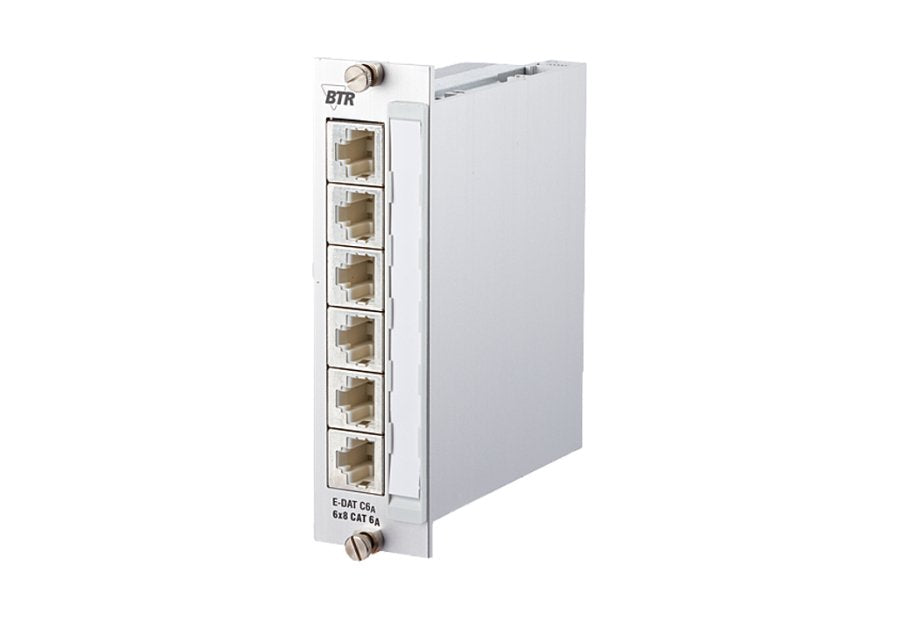 Distribuidor Btr Ap E-Dat Iso / Iec Cat.6a 6 Puertos 3 U Te