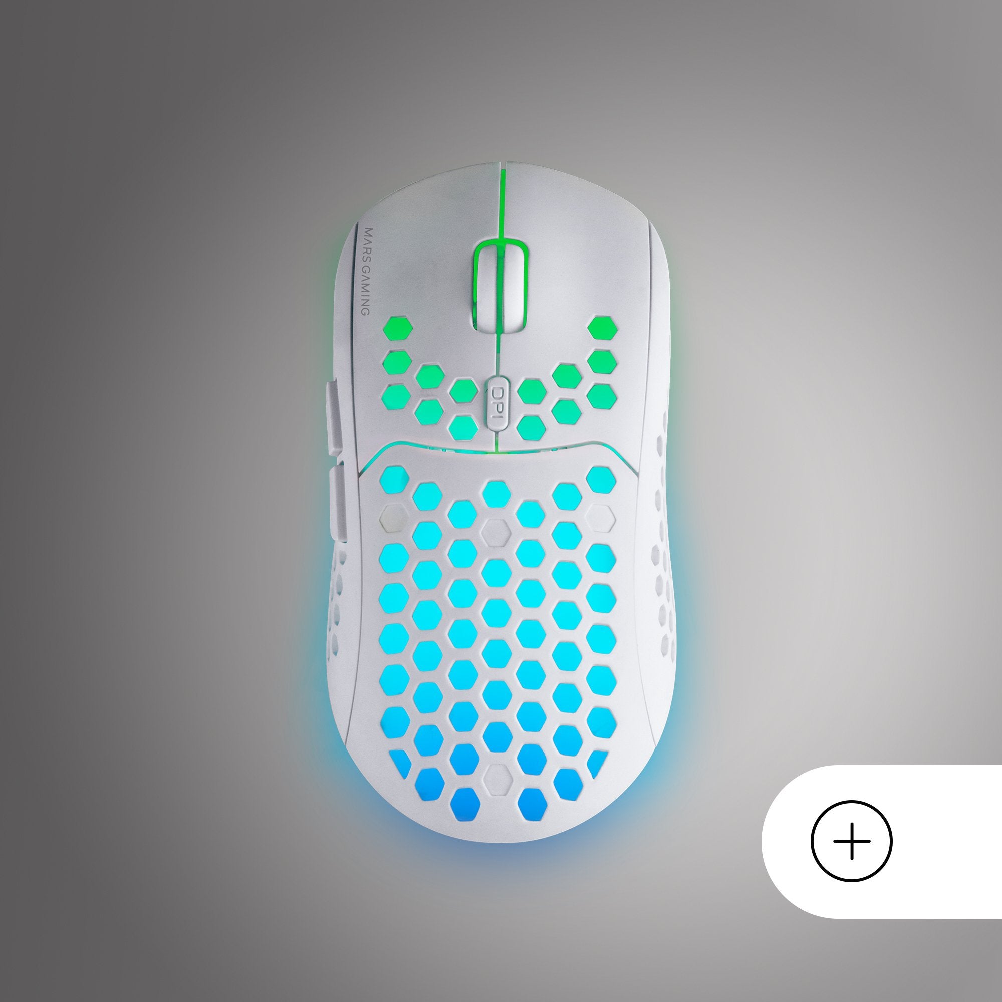 EAN 8435693111160 - Mars Gaming MCPWXWES teclado Ratón incluido Juego RF inalámbrica + USB QWERTY Español Blanco imagen 13