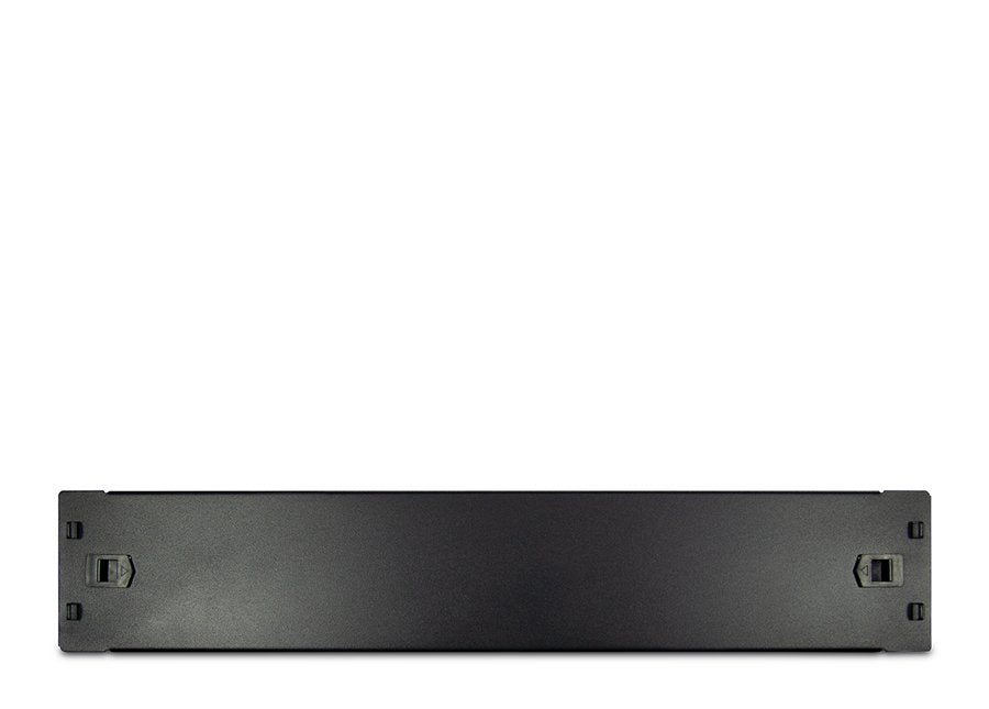 Placa Ciega Inter-Tech De 19 ", Negra 2u, Con Clip
