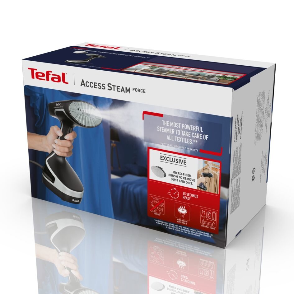 EAN 3121040084182 - Tefal Acces Steam Force DT8250 Vaporizador manual de prendas 0,2 L 2000 W Negro imagen 16
