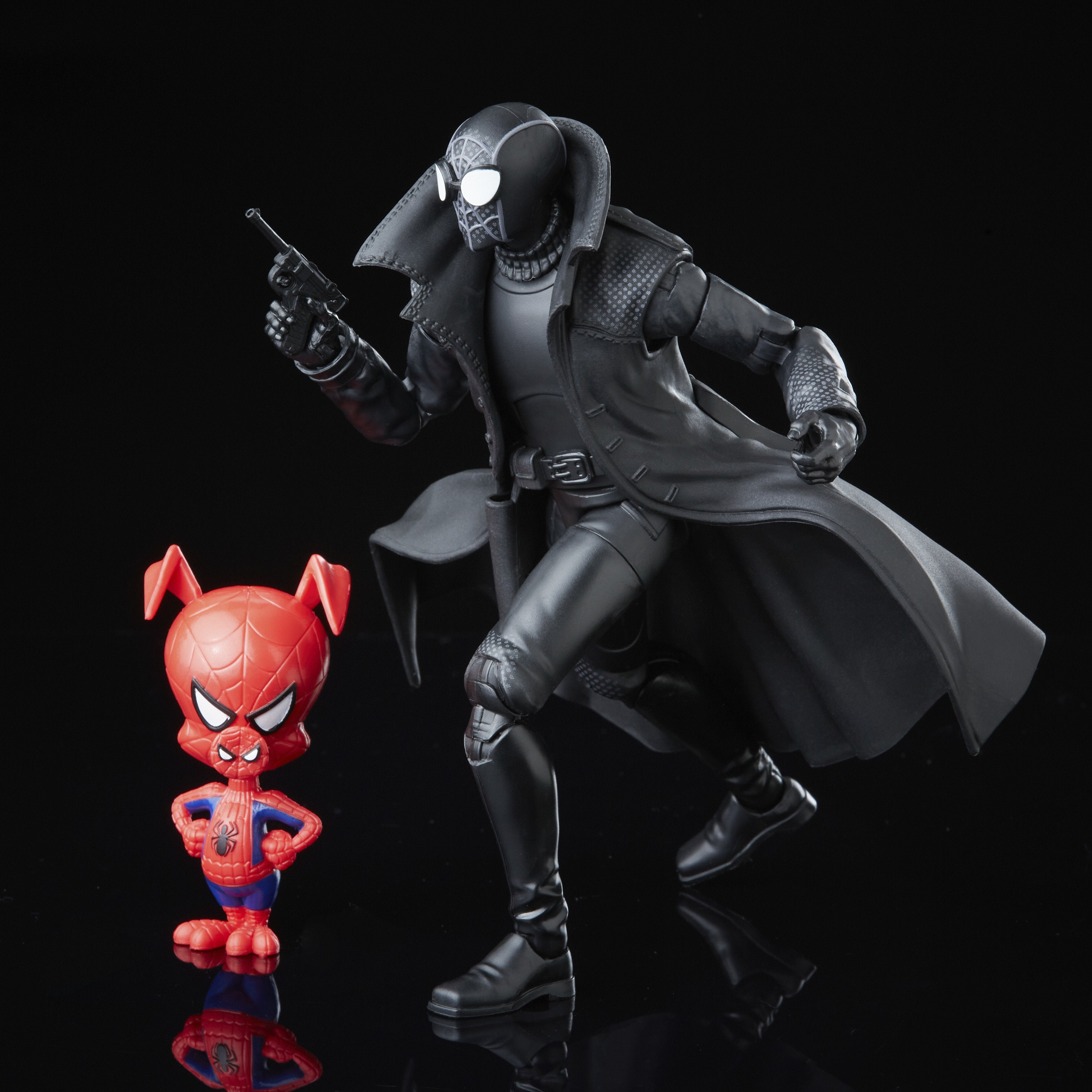Figura Spider-Man Noir & Spider-Ham Pack 2 Figuras 15 Cm Spiderman Into The Spider-Verse Marvel Legends Series Re-Run