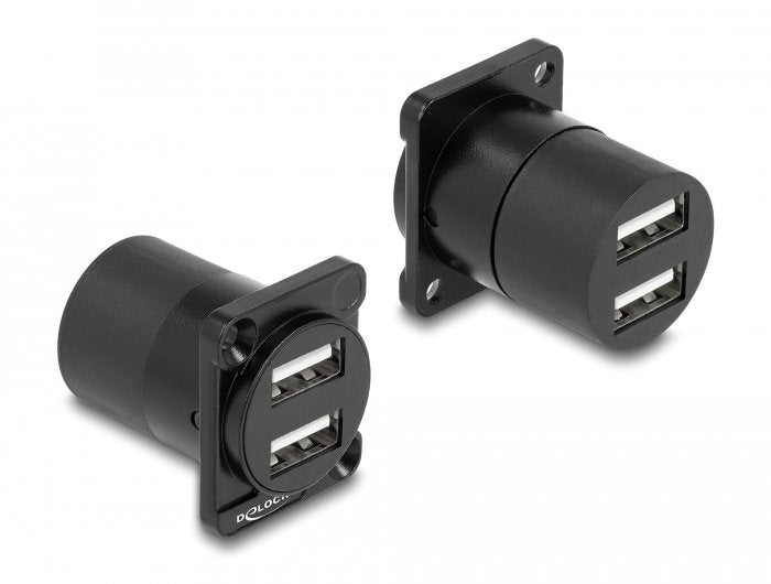 D-Typ Modul Usb 2.0 Typ-A 2 X Buchse Zu 2 X Buchse