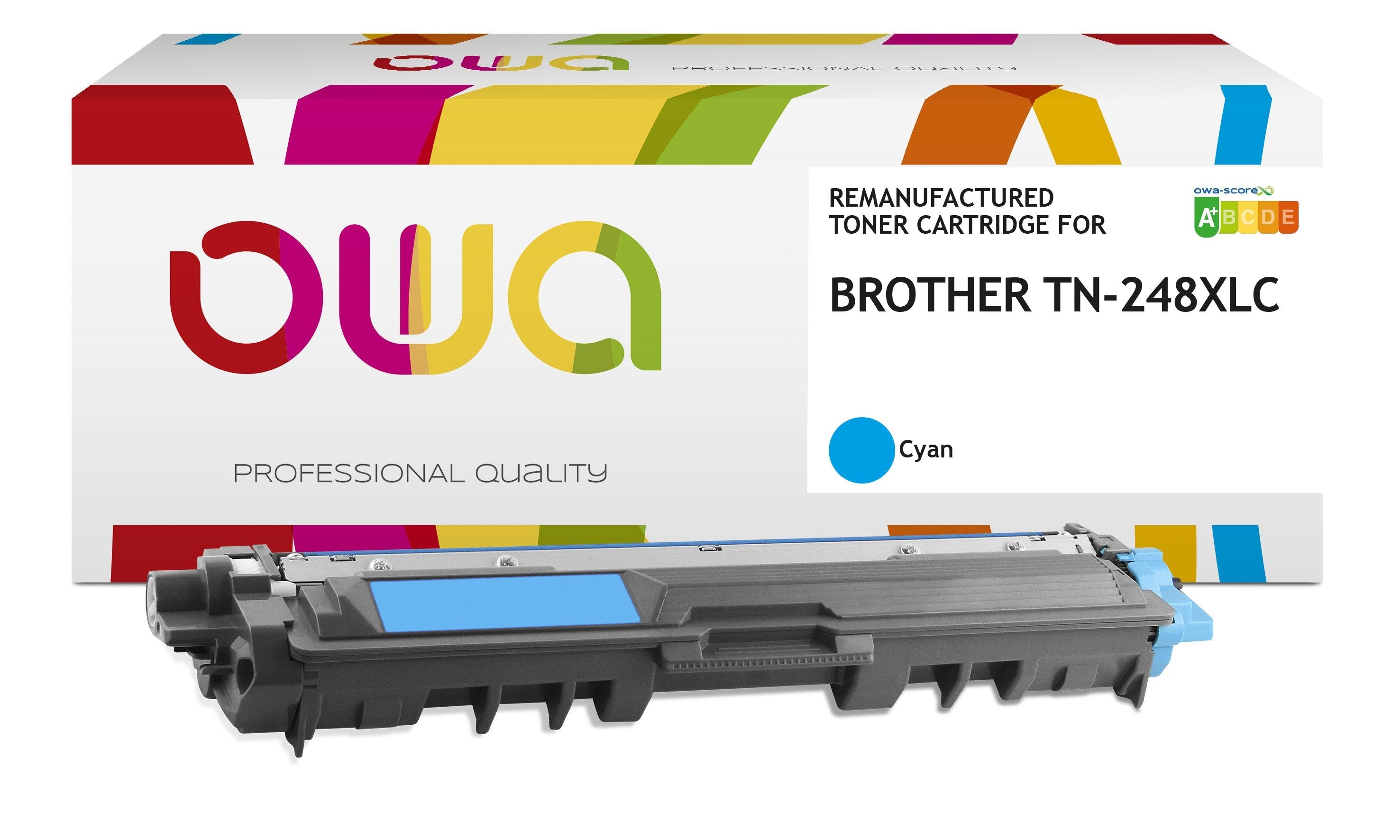 Owa Toner Compatible Con Brother Tn-248xlc Cyan (2.300 S.)