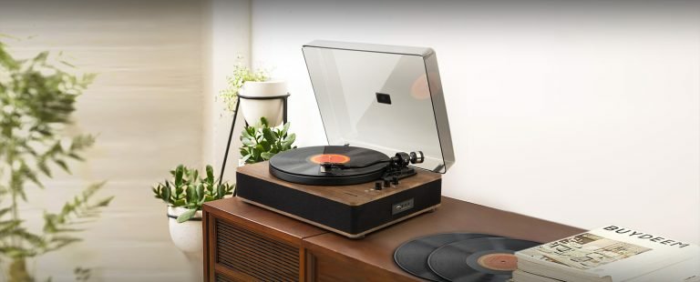 Sistema Estéreo Tocadiscos Muse Mt-107 Bto, Negro Marrón