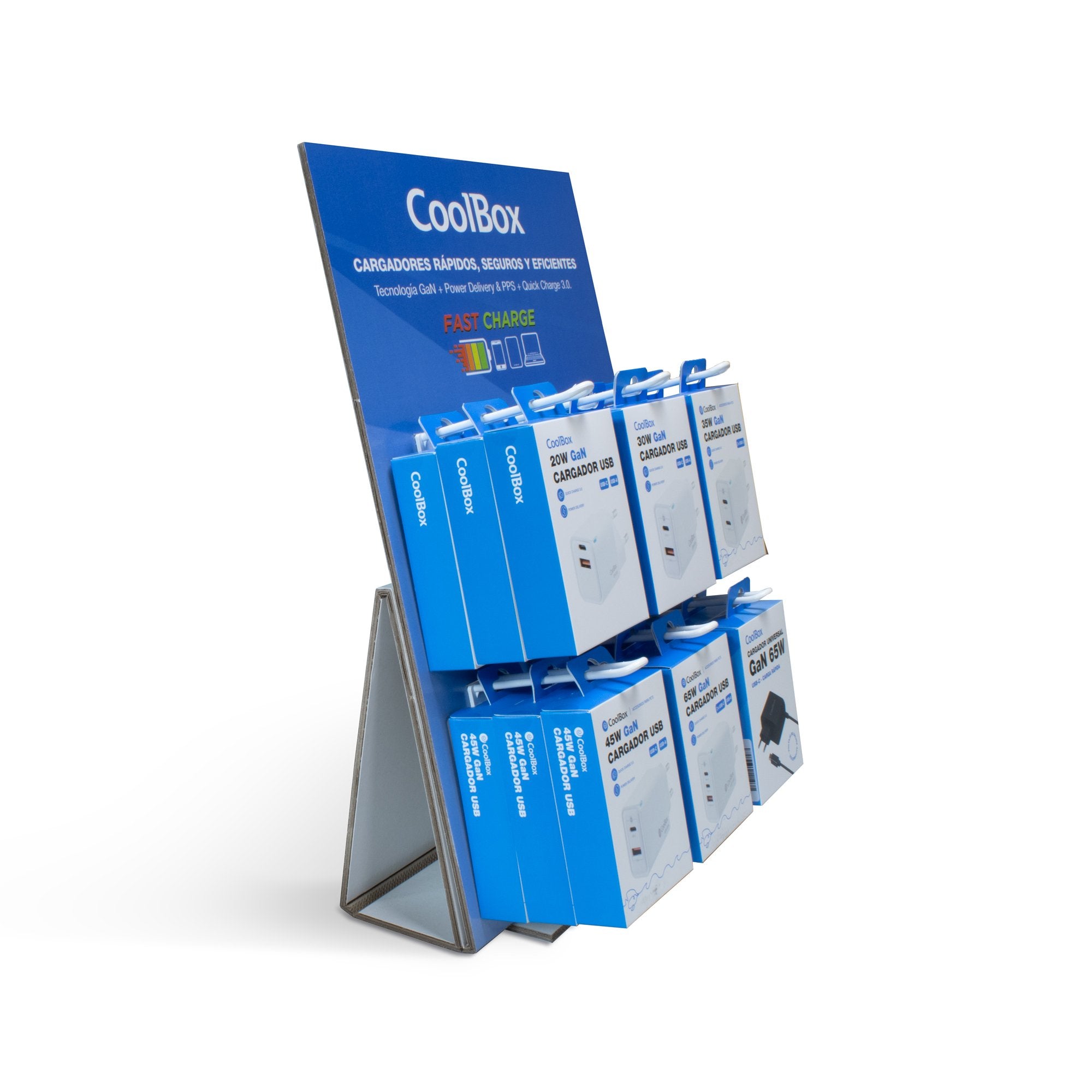EAN 8436624421006 - CoolBox COO-PACK-GAN cargador de dispositivo móvil Interior imagen 3