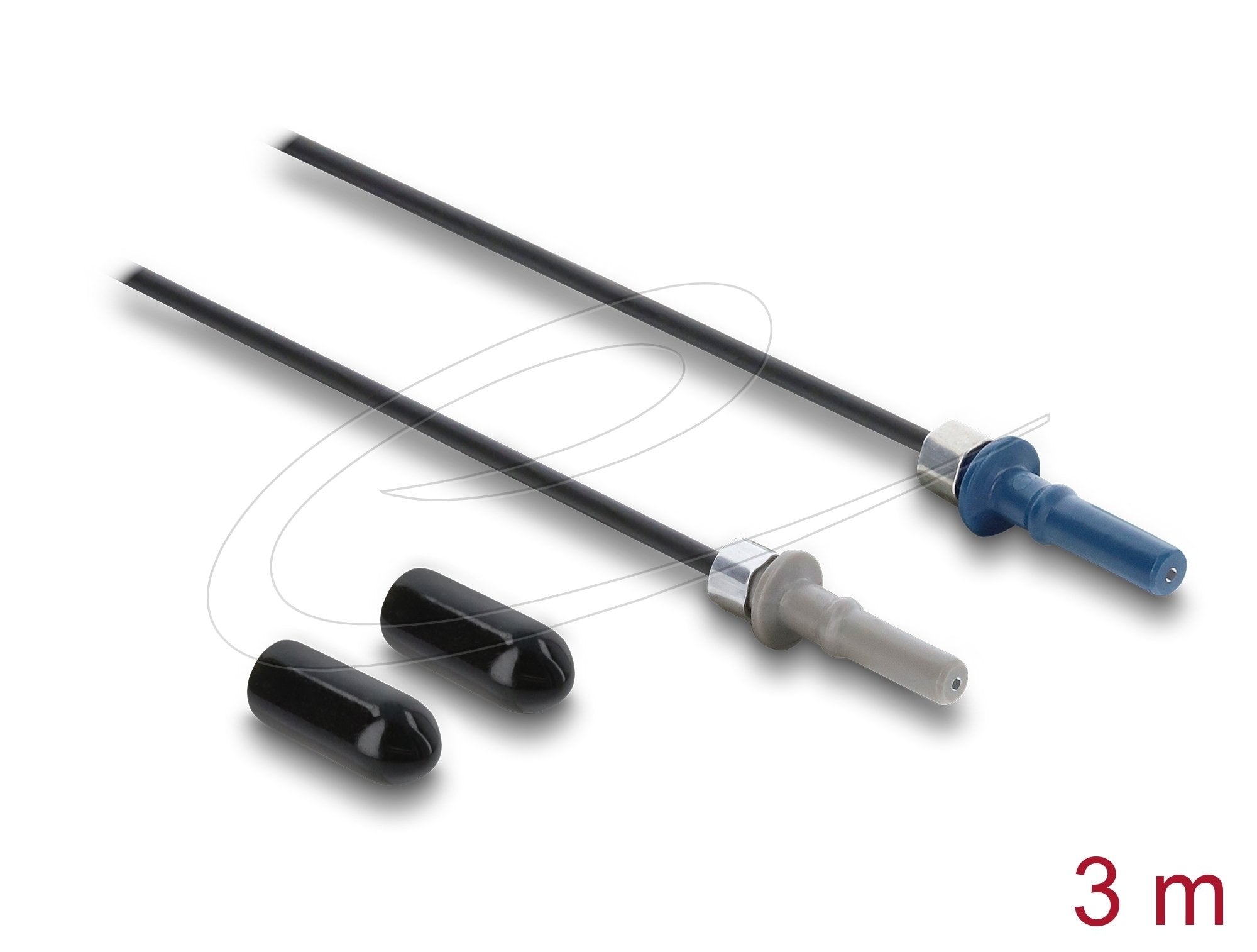 Delock Lwl Pof Kunststoff Cable Hfbr 4501-4511z Simplex Stecker Zu Simplex Stecker 3 M