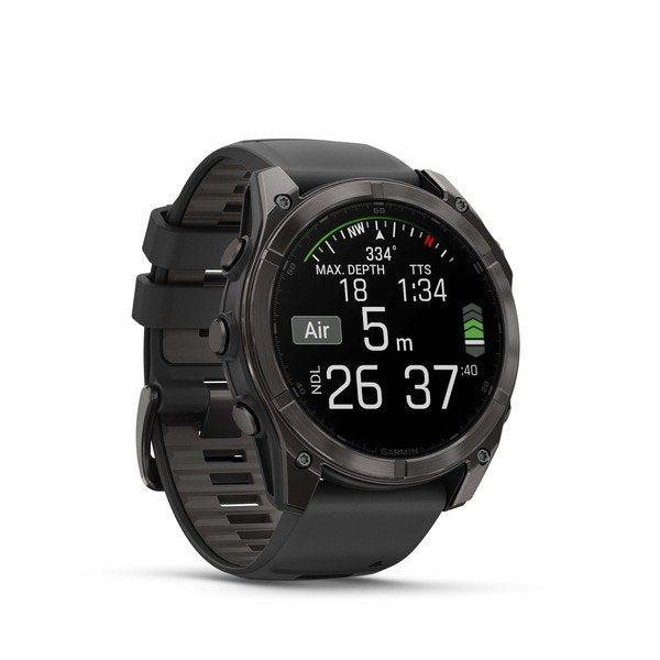 EAN 753759338206 - Garmin Fenix 8 3,56 cm (1.4") AMOLED 51 mm Digital 454 x 454 Pixeles Pantalla táctil Titanio Wifi GPS (sat imagen 4