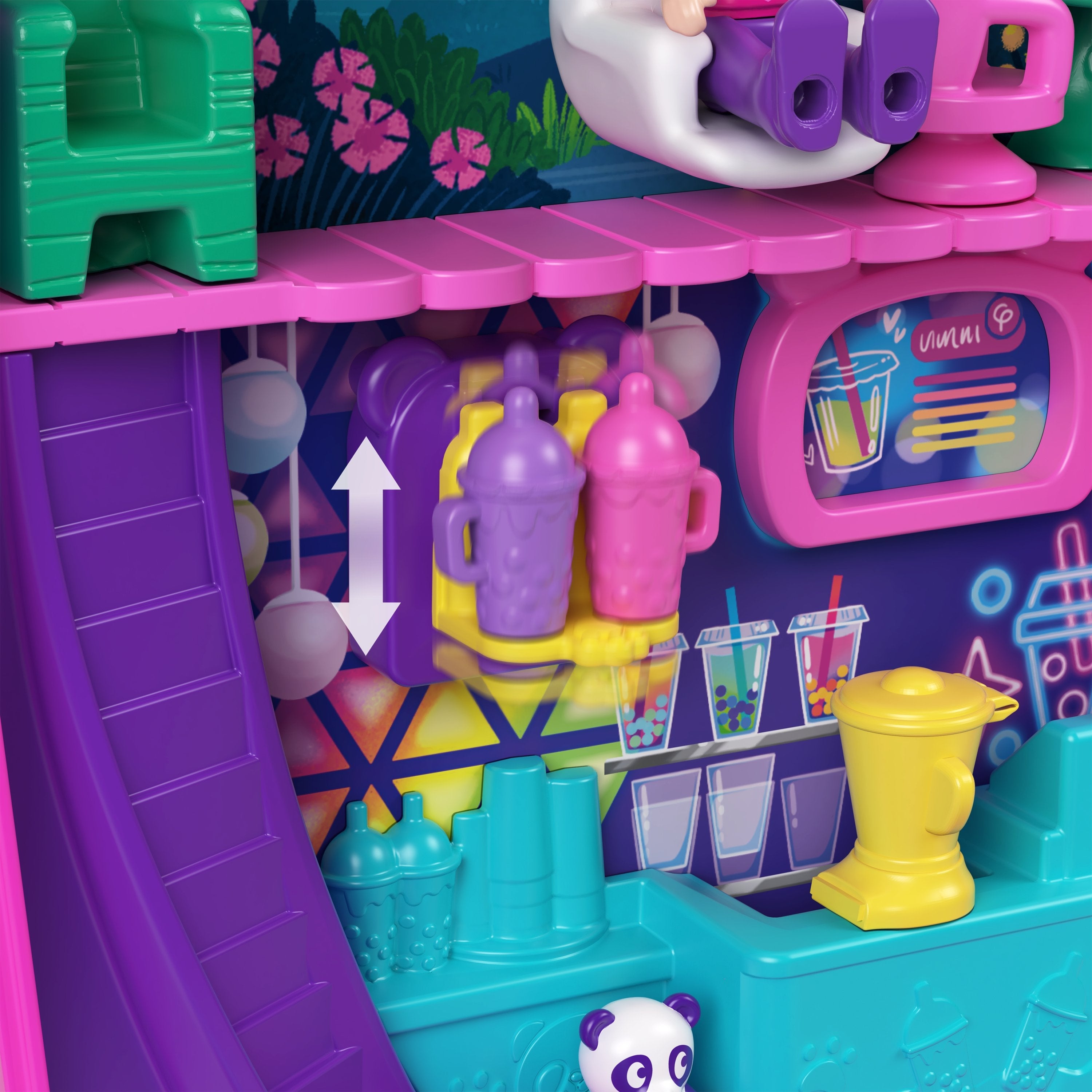 Polly Pocket Bubble Tea Pamdy Zestaw Kompaktowy