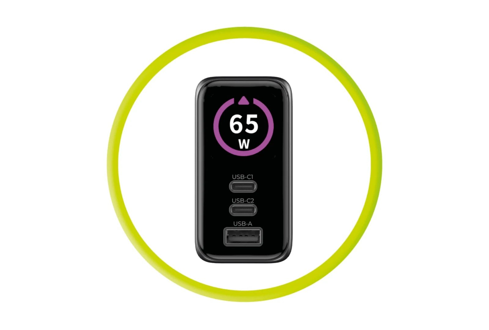 Mobile Origin 65w Gan Charger Pw20 2x Usb-C + Usb-A