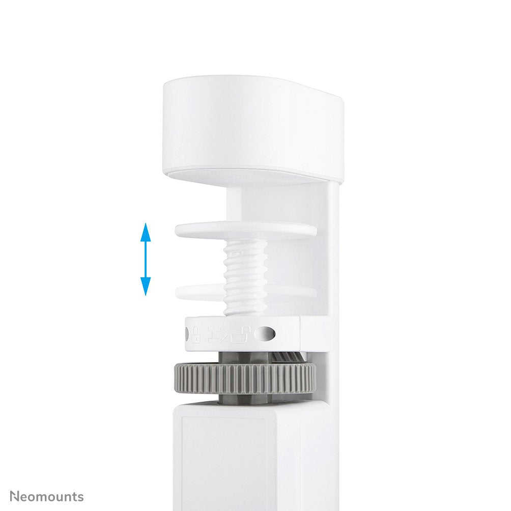 Neomounts Ds22-840wh6 Regleta De Sobremesa Con Abrazadera Y Puertos Usb-C Y Usb-A - Carga Rápida