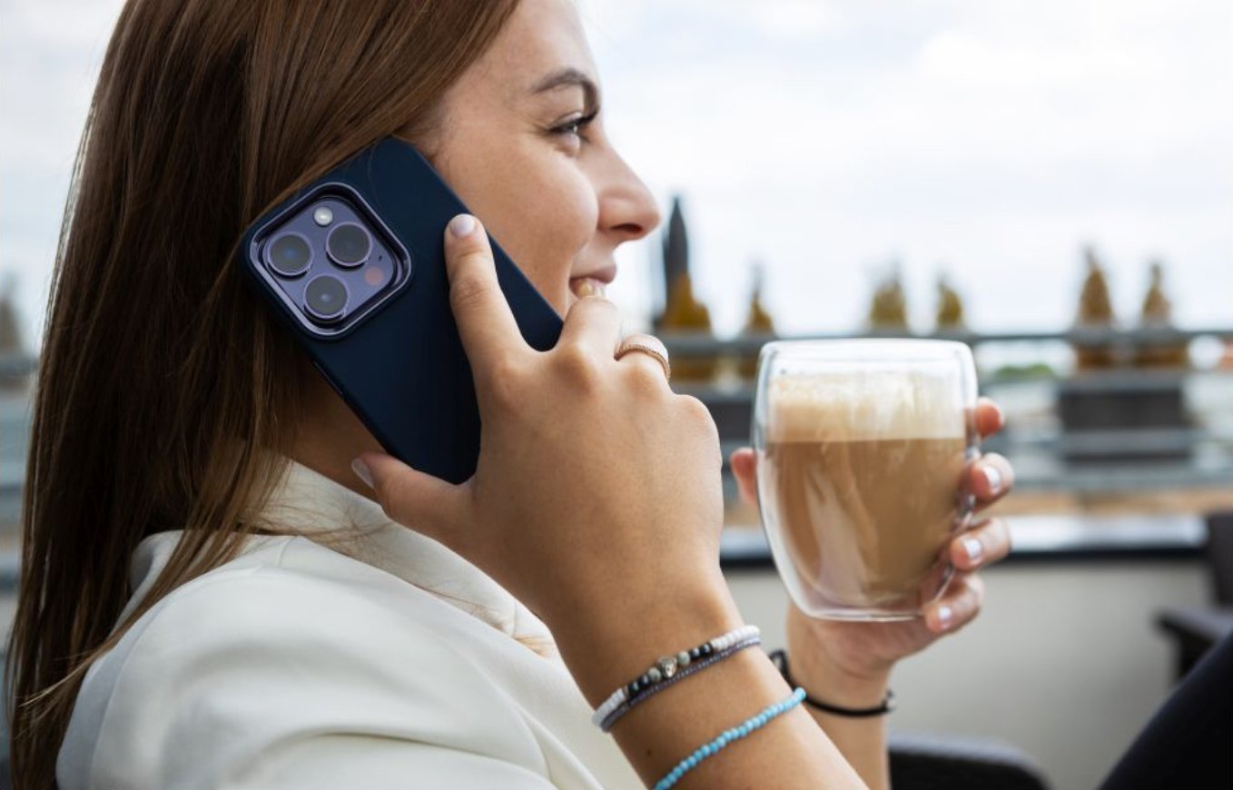 Fixed Magflow For Apple Iphone 15 Plus, Blue