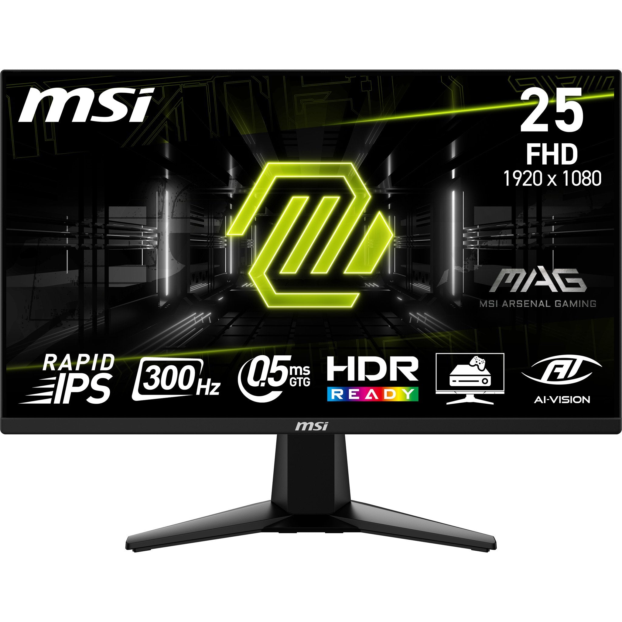 EAN 4711377251204 - MSI MAG 255XF pantalla para PC 62,2 cm (24.5") 1920 x 1080 Pixeles Full HD Negro imagen 1