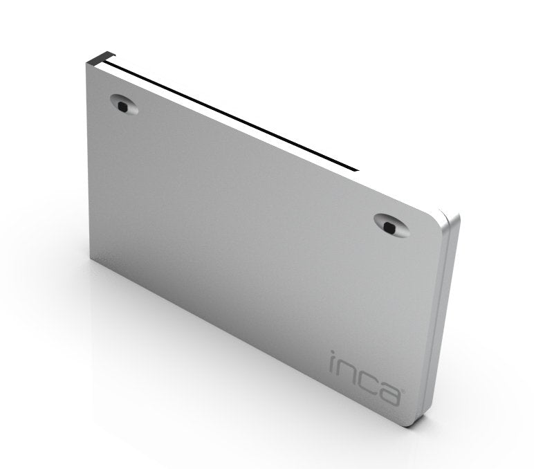 Teclado Aleman Inca Ibk-579bt Bluetooth Metálico, Plata