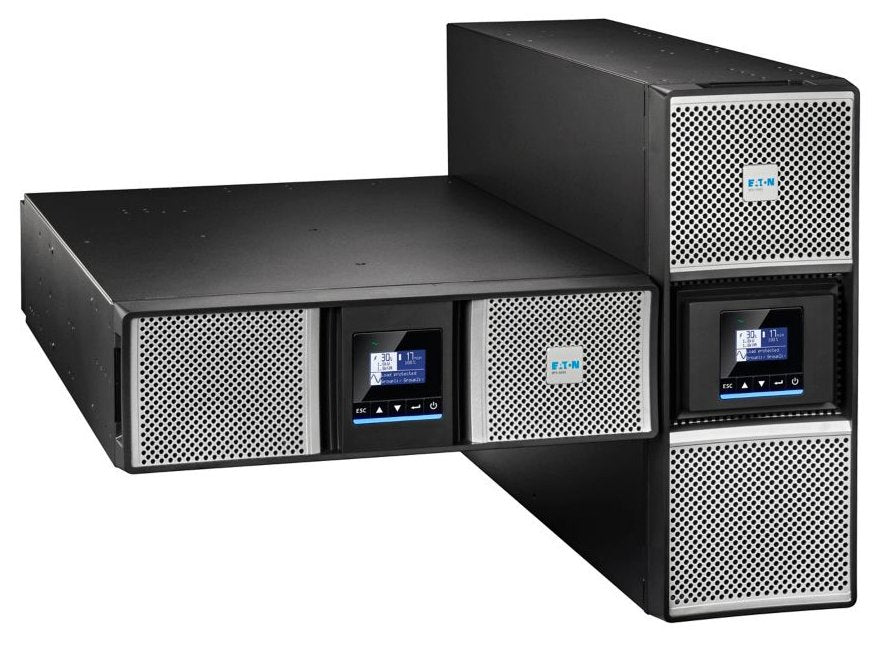Eaton 9px G2 9px11kirtnbpg2 Ups (Montaje En Rack / Externo) Hotswap Ca 200/208/220/230/240 V 11000 Vatios 11000 Va 1 Fase 9 Ah Ethernet 10/100/1000 Rs-232 Usb Conectores De Salida: 17 Pfc 4u 19" Negro Plata