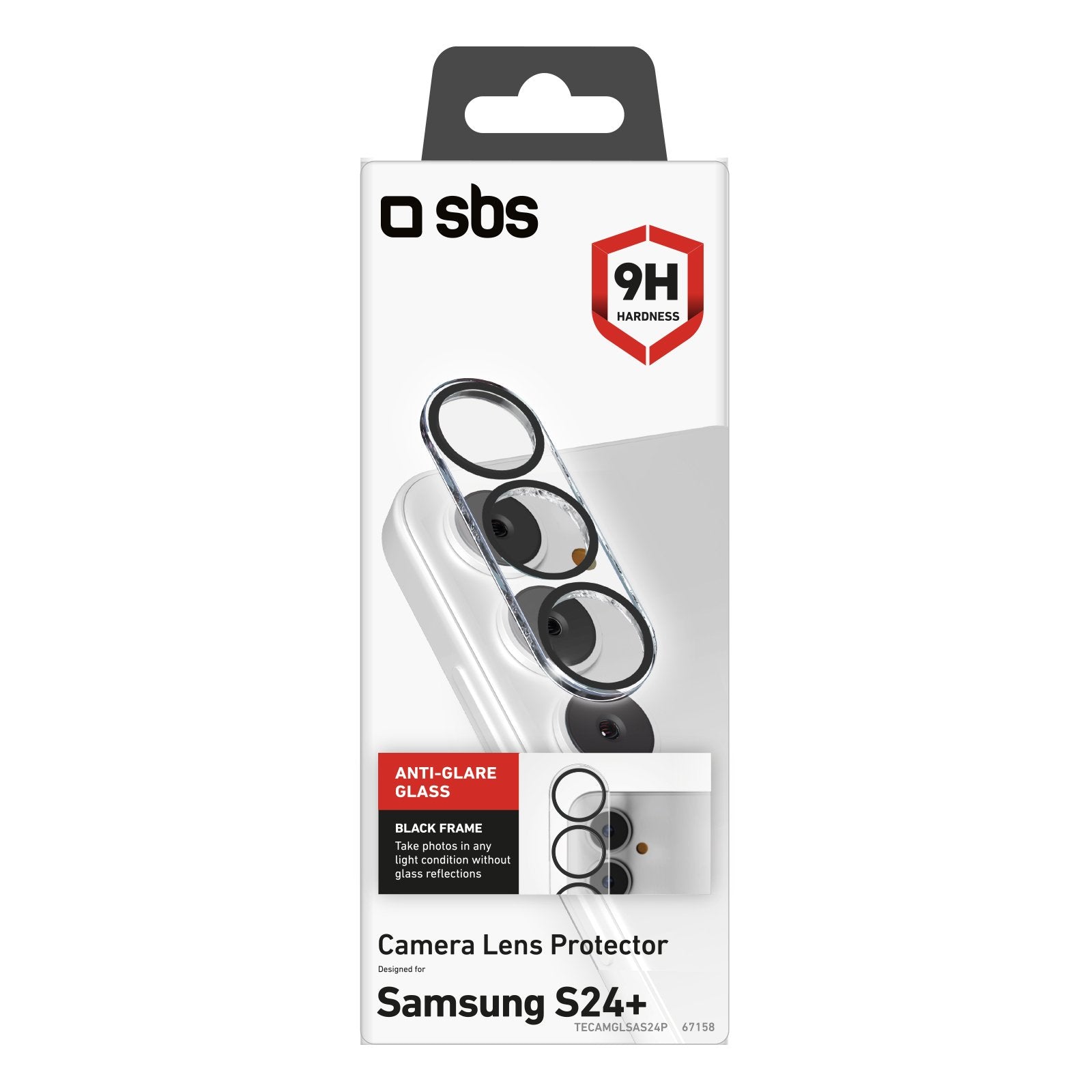 Sbs Tecamglsas24p Protector De Pantalla O Trasero Para Teléfono Móvil Protector Para Lentes De Cámara Samsung 1 Pieza(S)