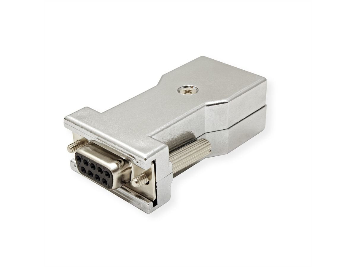 Roline Db9 Buchse-Rj45 Buchse 8p 8c 8ltg., Silberfarben