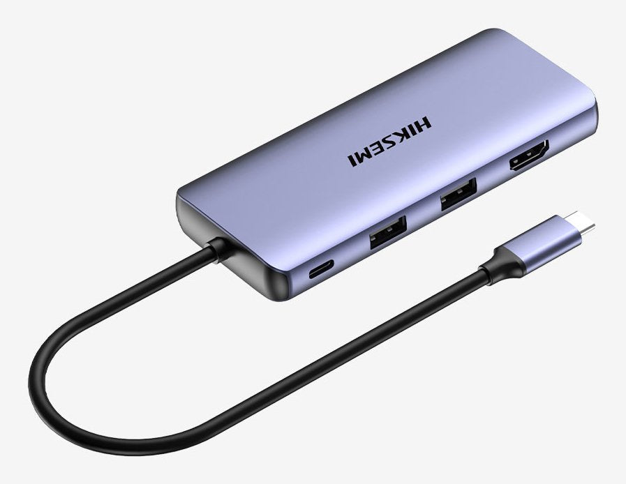 Hiksemi Hub Hs-Hub-Ds11 11 In 1 Hdmi 4k Vga Sd Micro Sd Fast Charge