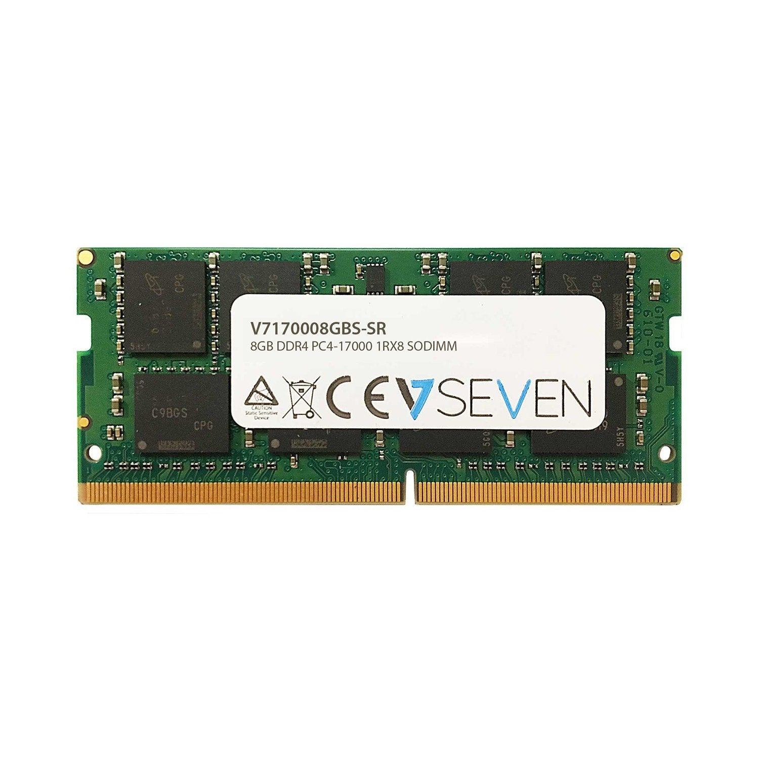 EAN 5050914002909 - V7 V7170008GBS-SR módulo de memoria 1 x 8 GB 260-pin SO-DIMM imagen 1