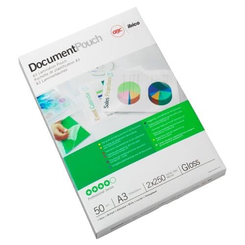 EAN 0033816100381 - GBC Document Pouch A3 2x75mic (100) plastificador 100 pieza(s) imagen 5