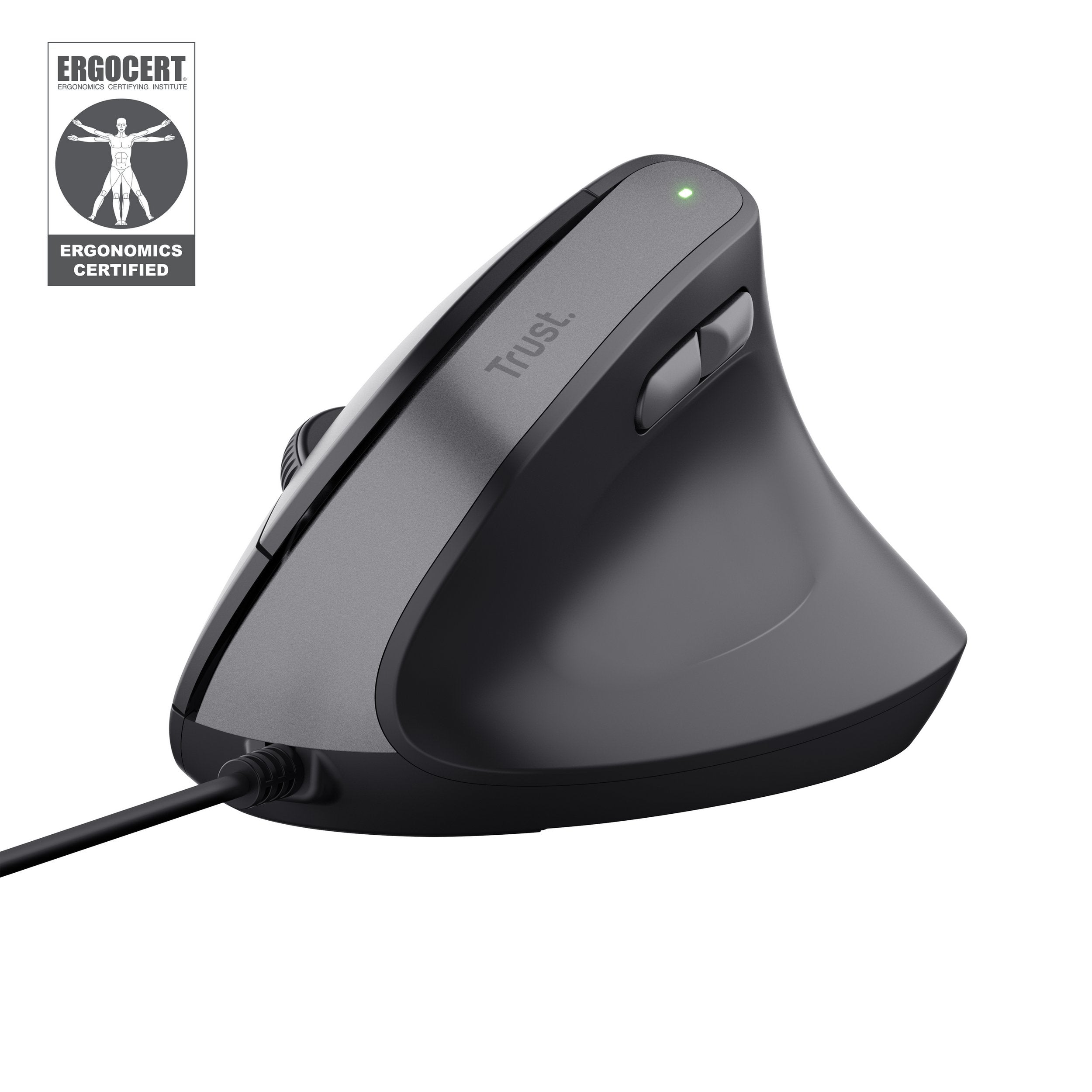 Ratón Ergonómico Trust Bayo Ii Hasta 2400 Dpi