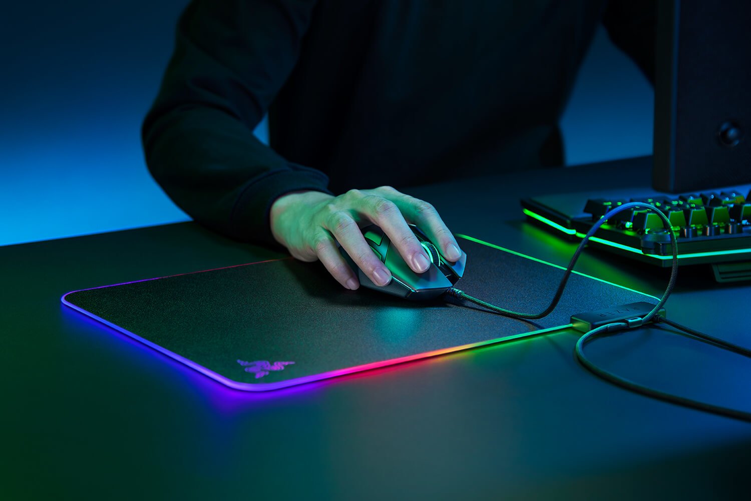 EAN 8886419318316 - Razer Firefly V2 Alfombrilla de ratón para juegos Negro imagen 5