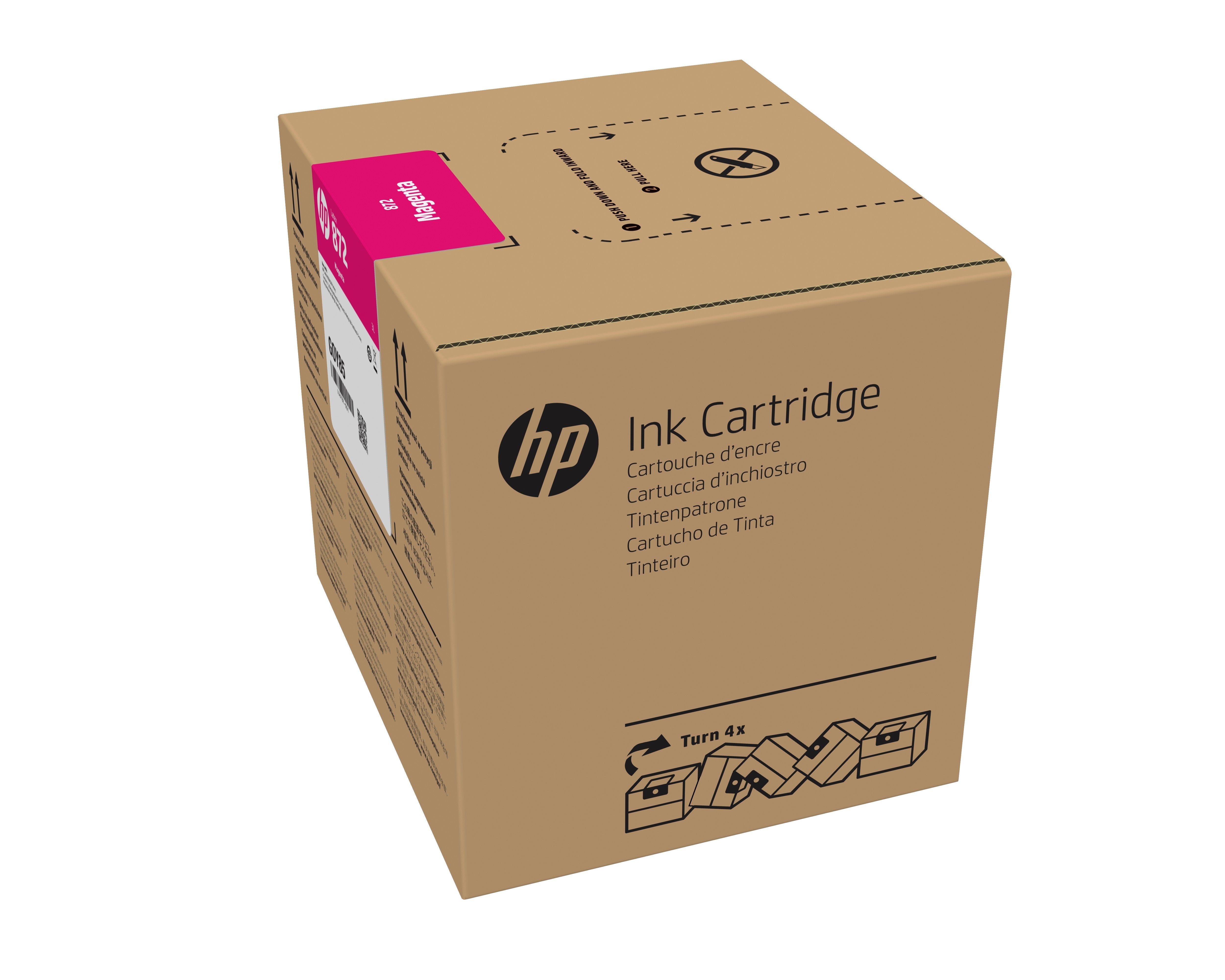 EAN 190780600856 - HP 872 3-liter Magenta Latex Ink Cartridge cabeza de impresora imagen 1