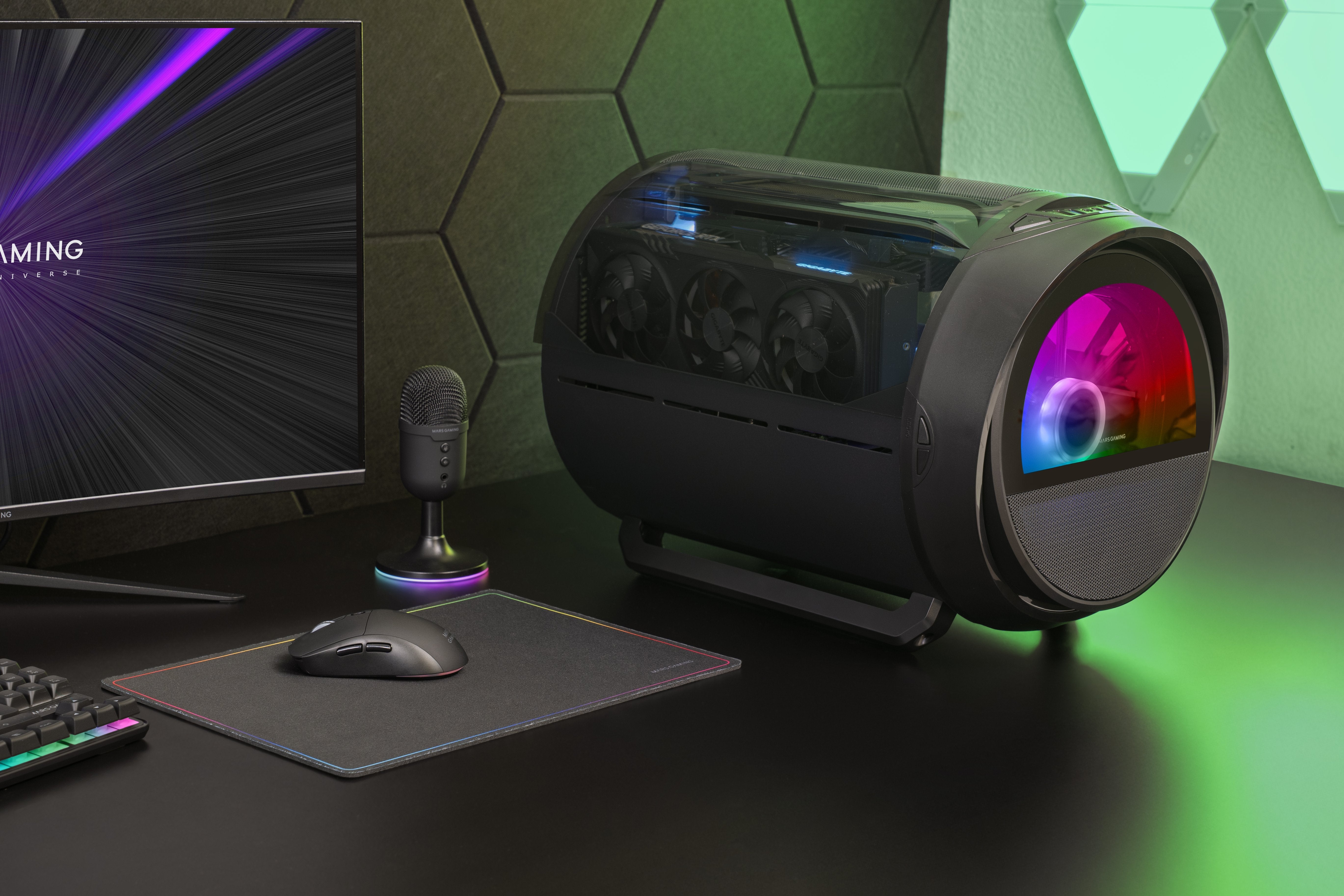 EAN 8435693111573 - Mars Gaming MC-CYLON Mini Tower Negro imagen 17