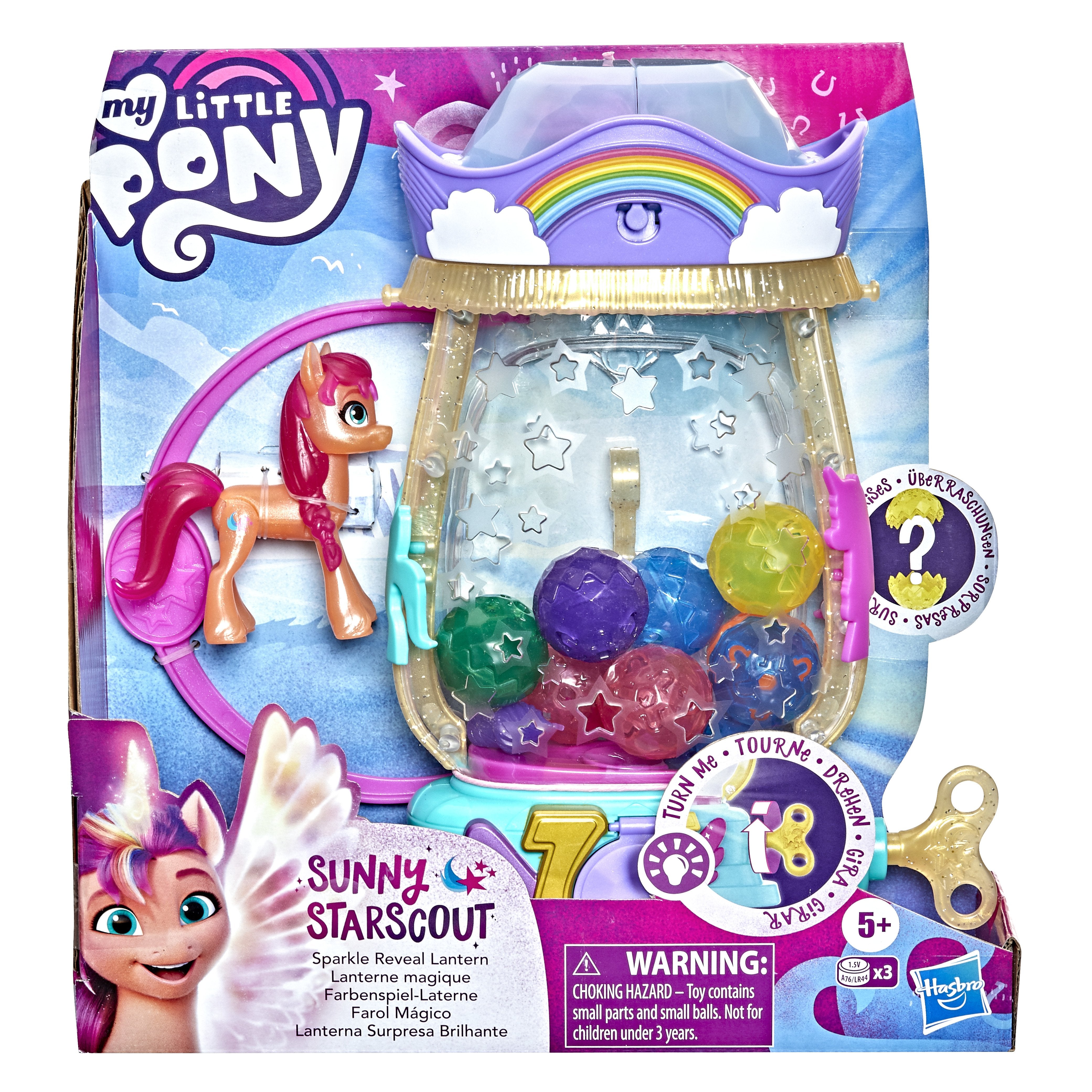 Hasbro My Little Pony - Linterna De Juego De Colores De Nueva Generación Sunny Starscout, F33295l2
