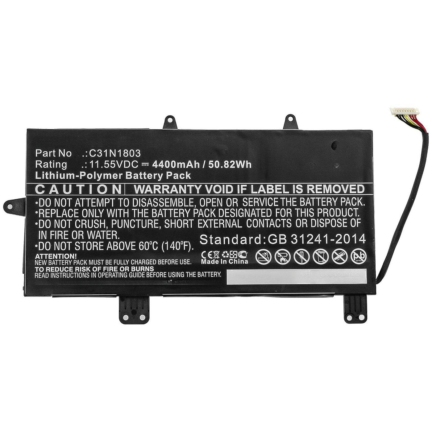 EAN 5704174628309 - CoreParts MBXAS-BA0284 refacción para laptop Batería imagen 1