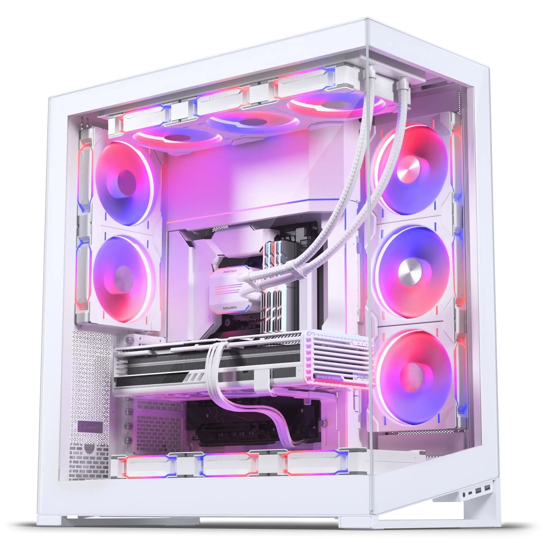 Phanteks Nv9 Mk2 Argb (Blanco, Tempered Glass X 2) Ph-Nv923tg_dmw02