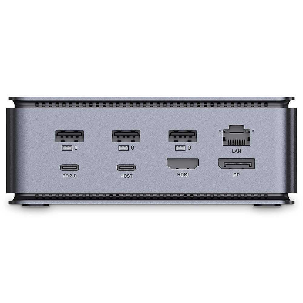 EAN 4002888433723 - Lindy 43372 base para portátil y replicador de puertos Acoplamiento USB4 Antracita imagen 4