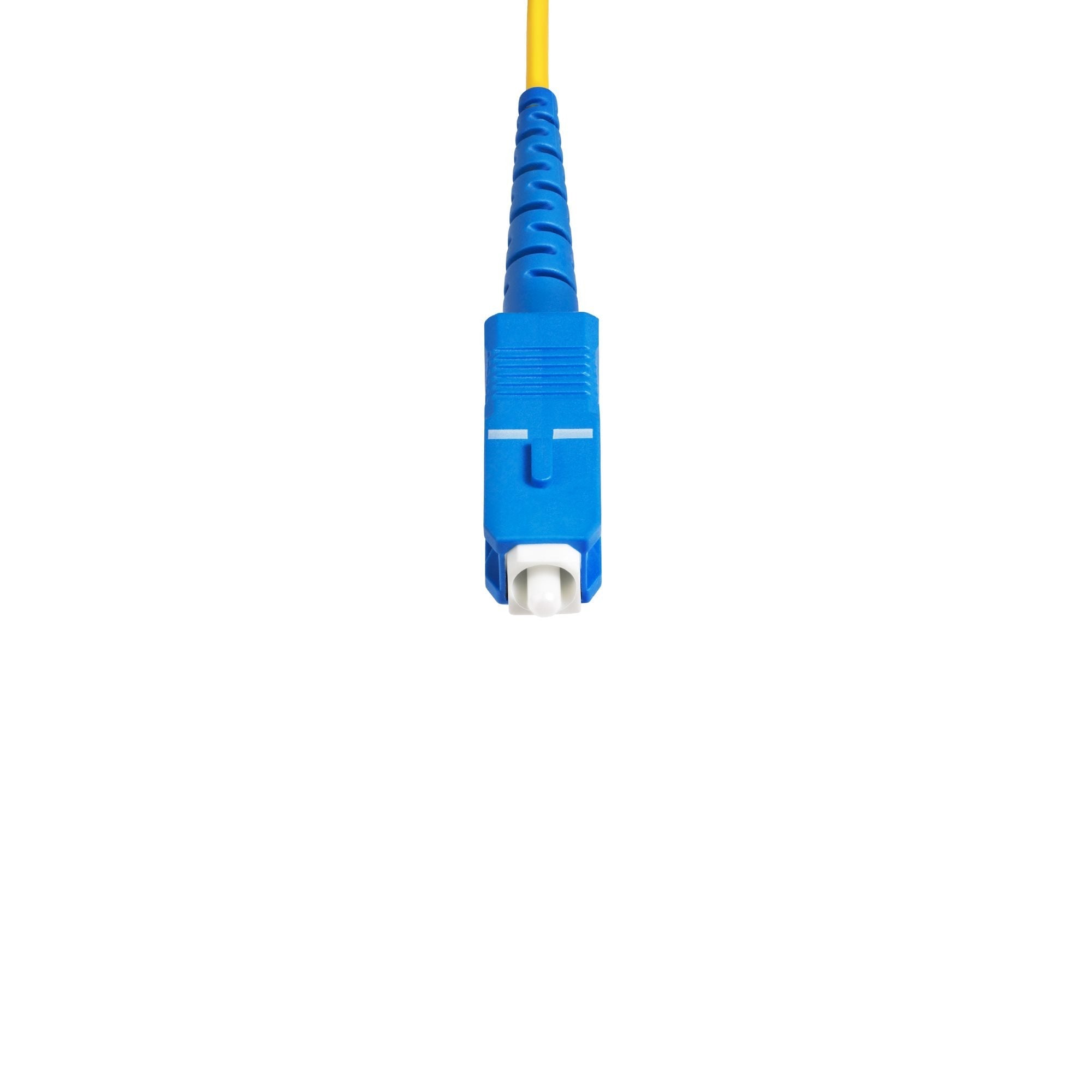 Startech.Com 100meter Lwl Cable De Red Sc Sc Upc Singlemode Os2 Simplex 9 125um 40g 100g Lszh Glasfasercable