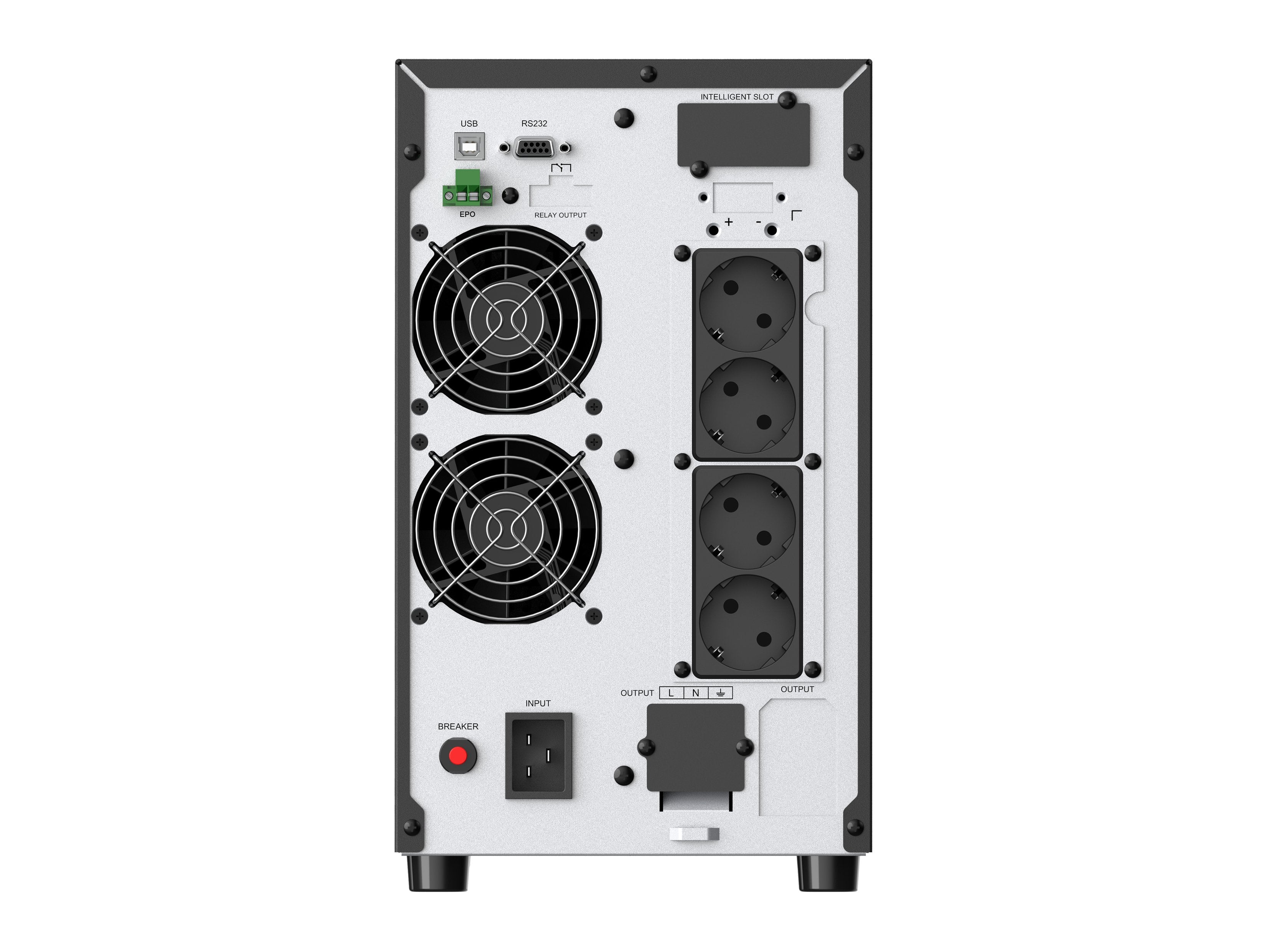 EAN 4015867238196 - Conceptronic ZEUS52ES3K sistema de alimentación ininterrumpida (UPS) Doble conversión (en línea) 3 kVA 27 imagen 3