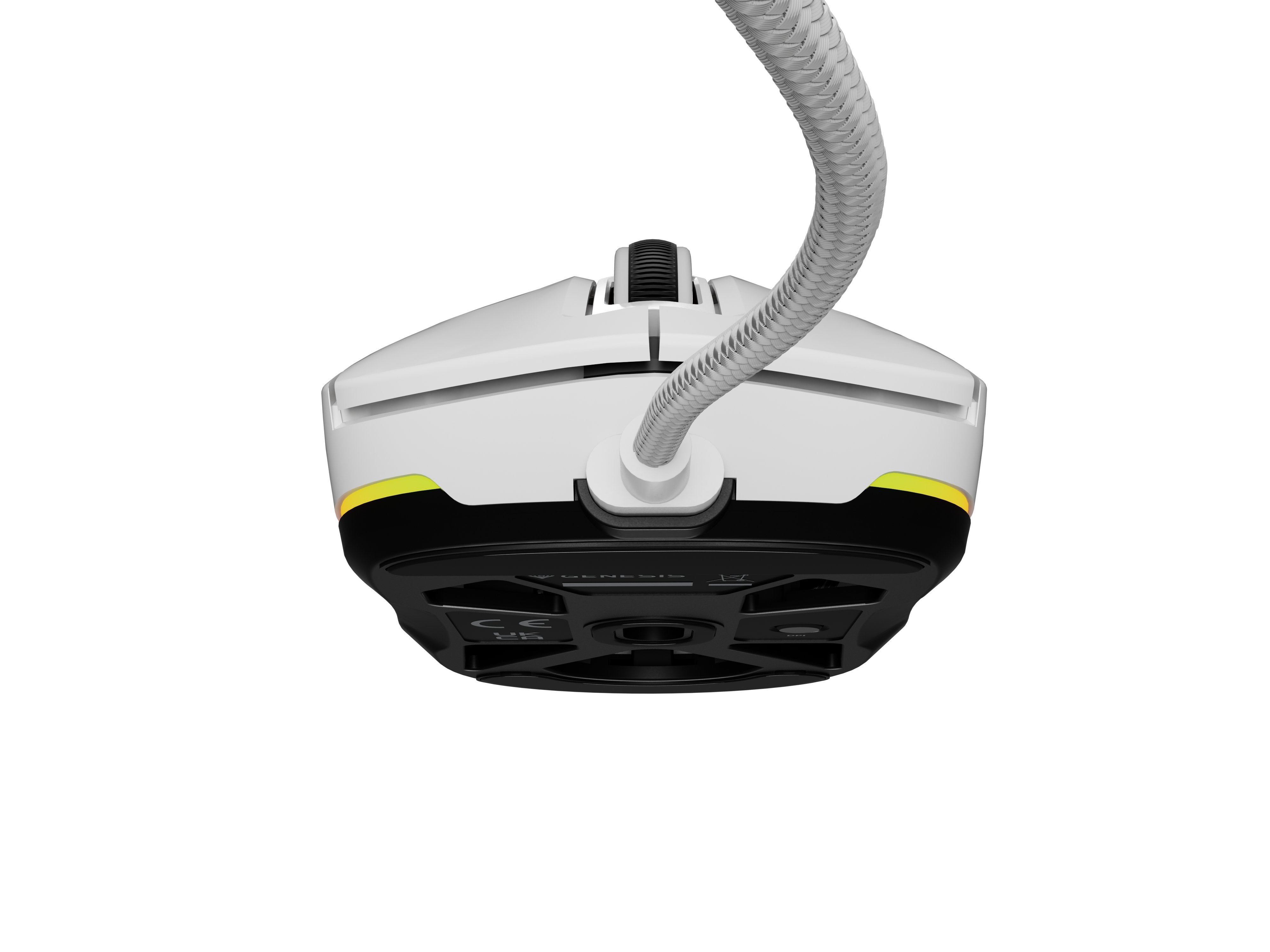 Raton Gaming Genesis Krypton 660 Rgb Sensor Pmw3327 12.000 Dpi Blanco