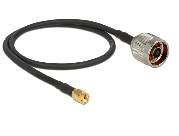 Delock Cable De Antena N Macho > Rp-Sma Macho Cfd200 0,5 M