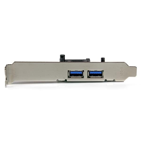 Startech Tarjeta Pci Express 2 Puertos Usb 3.0 Superspeed Uasp Alimentacion Sata Adaptador Interno