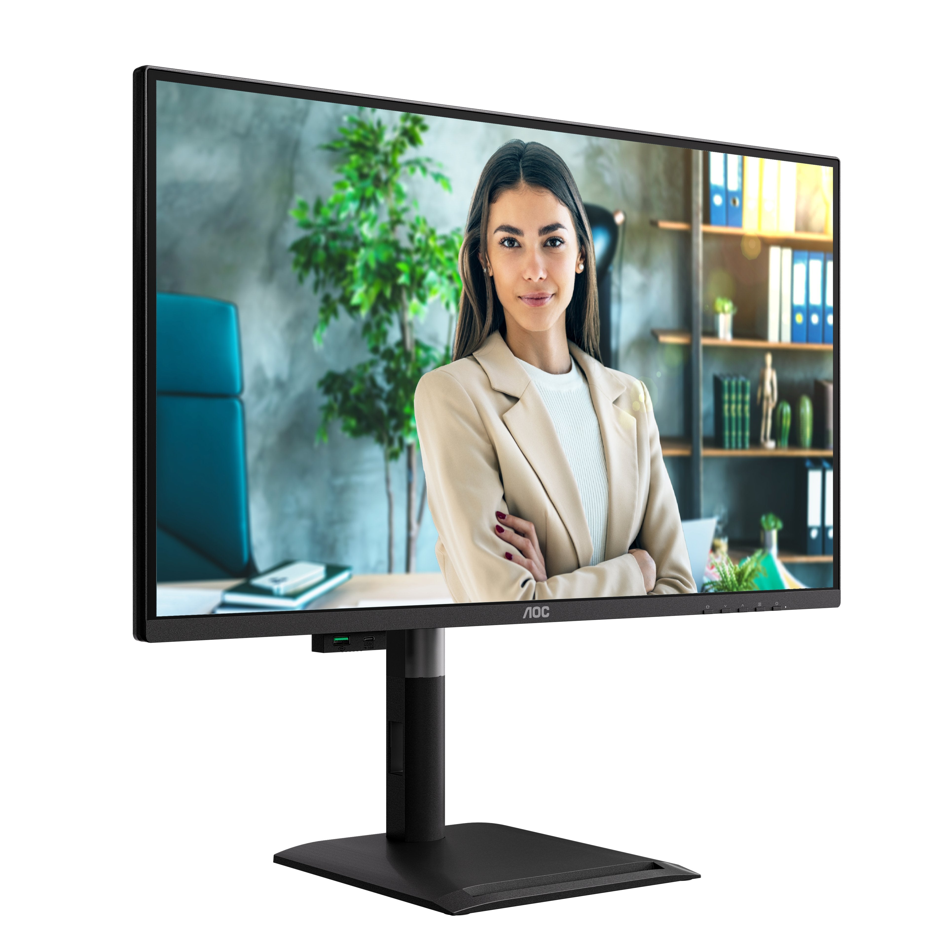 EAN 4038986183185 - AOC Q27P4C pantalla para PC 68,6 cm (27") 2560 x 1440 Pixeles Negro imagen 4