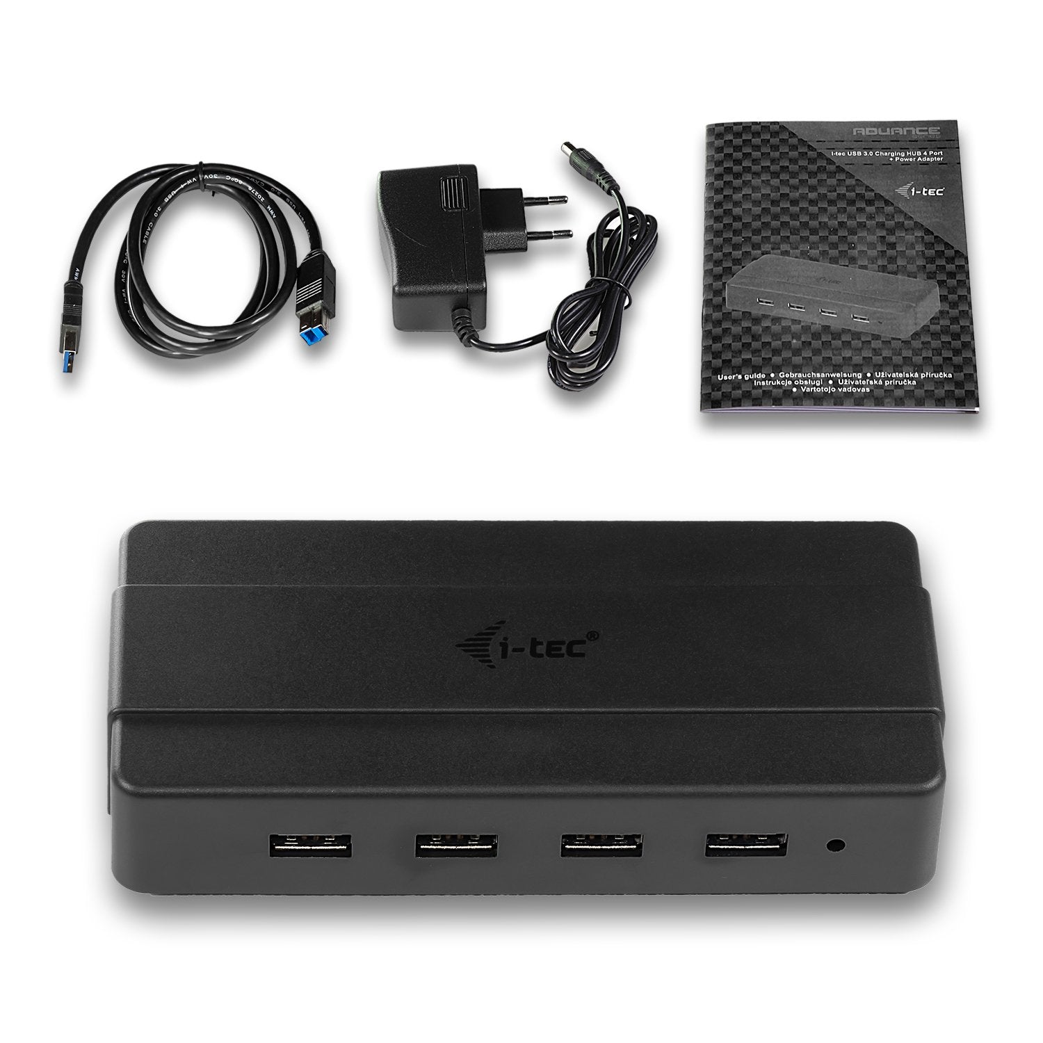 I-Tec Usb 3.0 Charging Hub 4 Port + Power Adapter