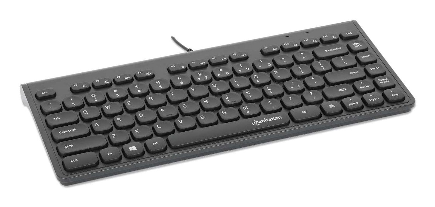 Manhattan Slim Usb Mini-Teclado 1.5m Cable Negro