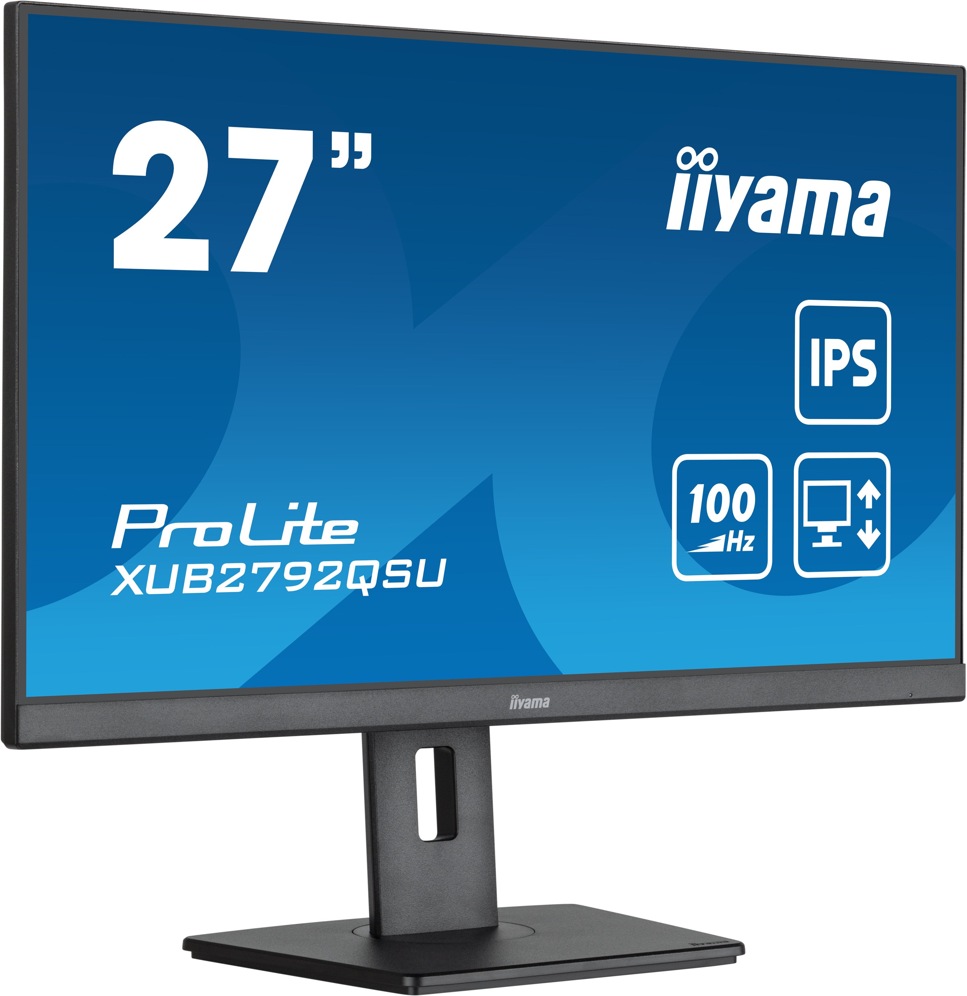 EAN 4948570122615 - iiyama ProLite XUB2792QSU-B6 pantalla para PC 68,6 cm (27") 2560 x 1440 Pixeles Quad HD LED Negro imagen 1
