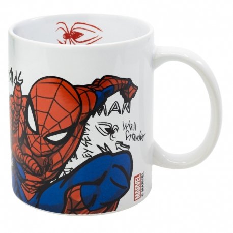 Taza De Cerámica De 325 Ml En Caja Regalo De Spider-Man